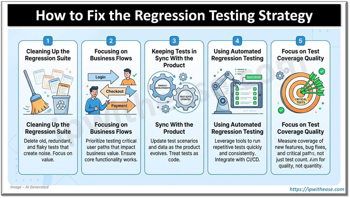 How to Fix the Regression Testing Strategy