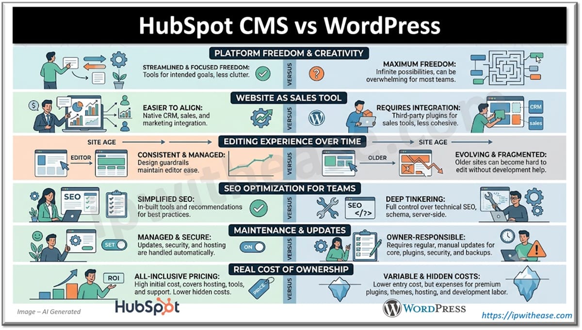 HubSpot CMS vs WordPress