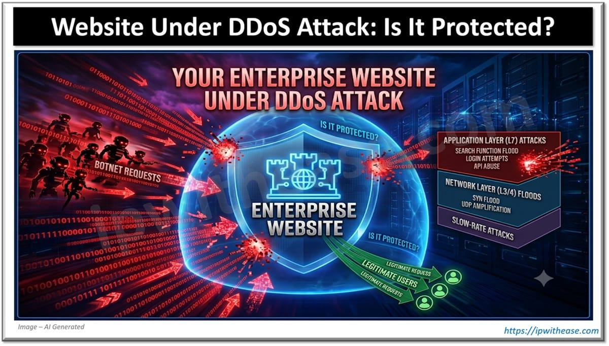 Website Under DDoS Attack - Is It Protected