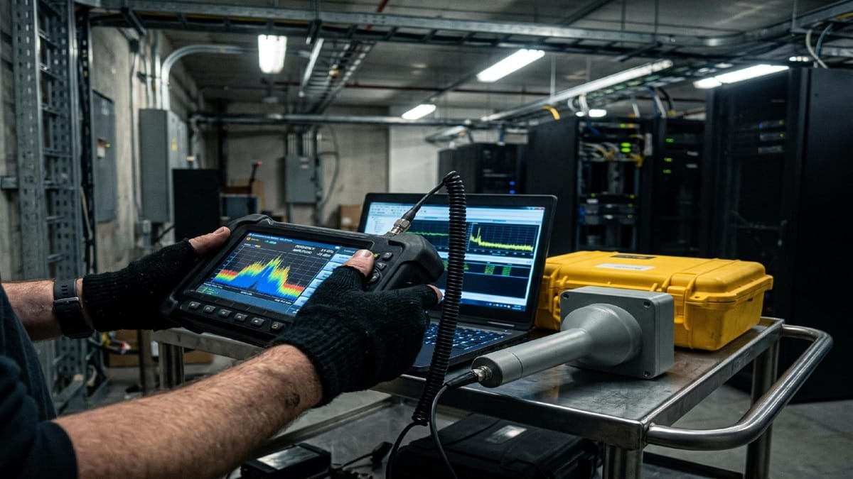 Why Enterprise Wireless Deployments Fail Without a Proper Site Survey 3 Professional site surveys rely on spectrum analyzers and precision RF measurement tools not consumer WiFi apps