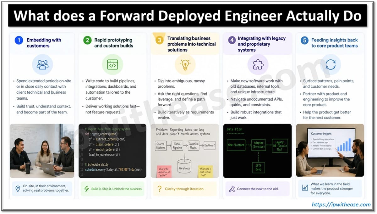 What does a Forward Deployed Engineer Actually Do