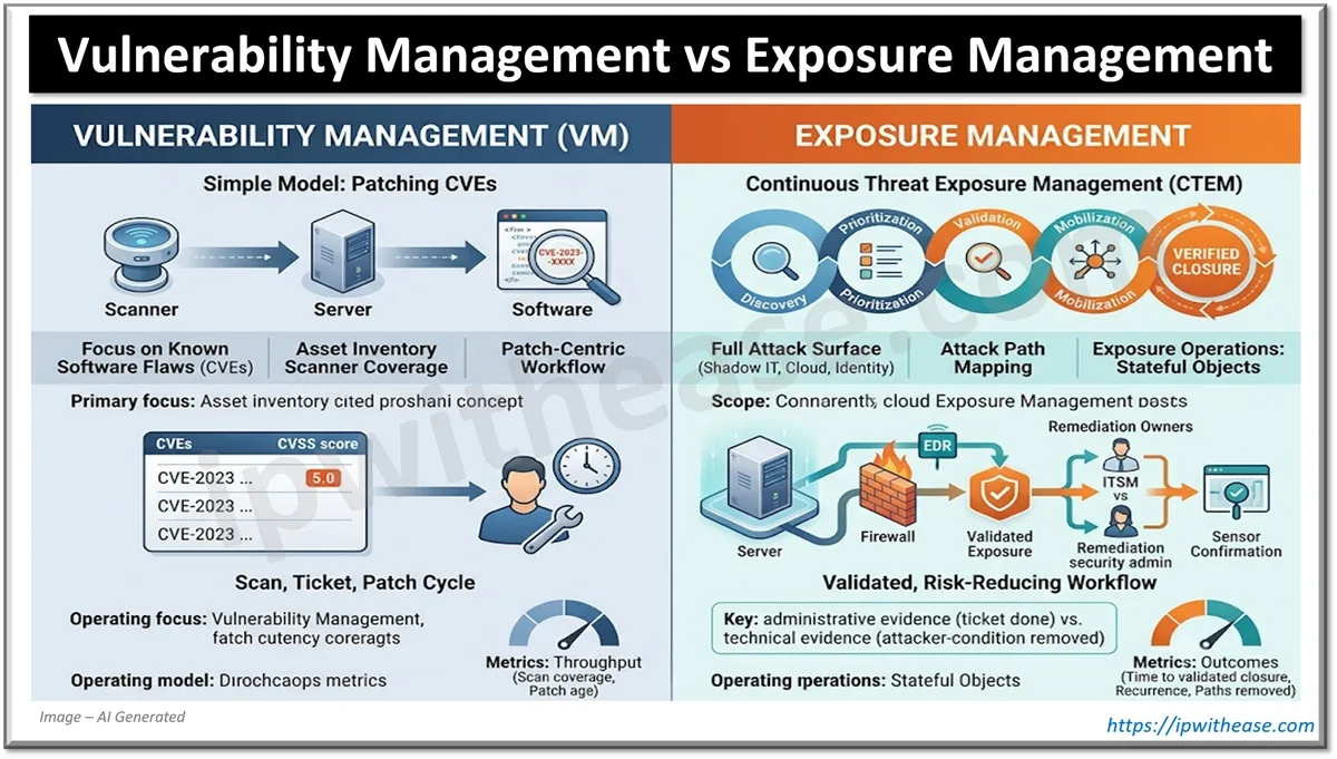 Vulnerability Management vs Exposure Management