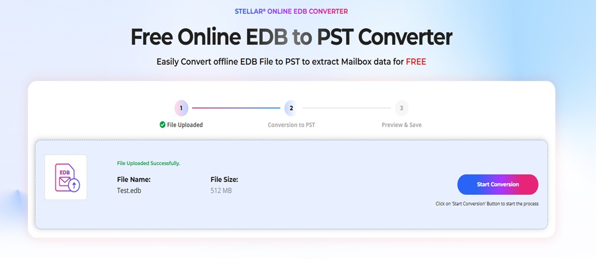Online EDB to PST Converter 2