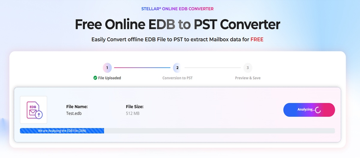 Online EDB to PST Converter 3