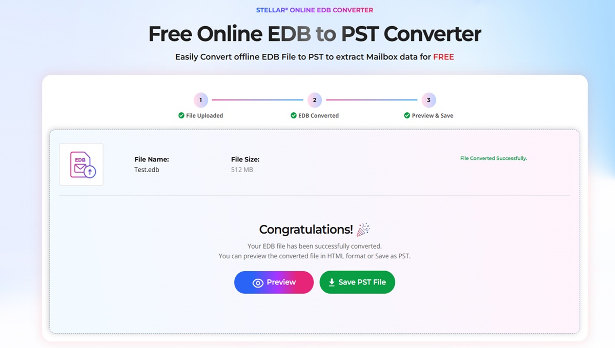 Online EDB to PST Converter 5