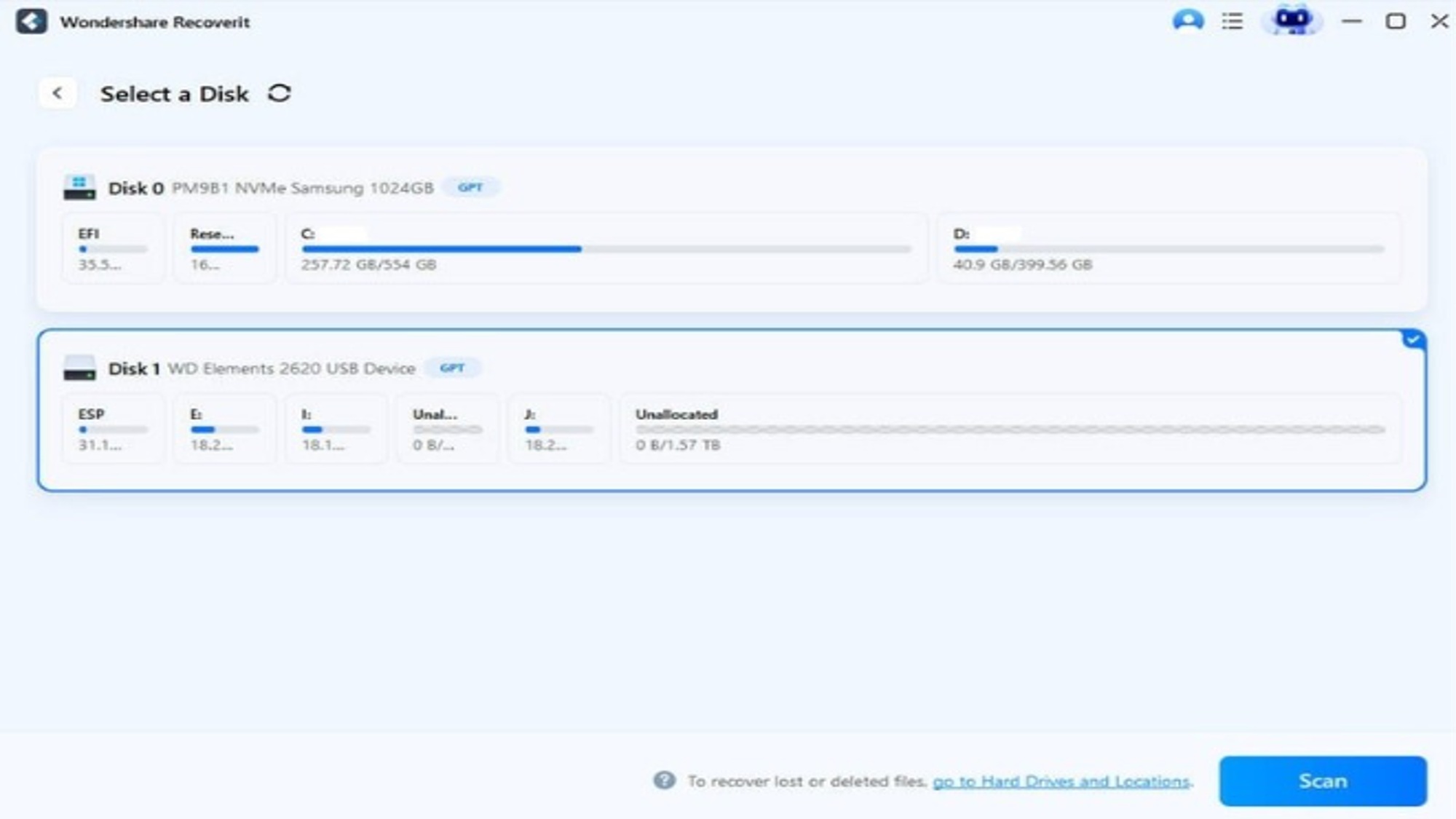 Recover a Lost Partition -Step 1
